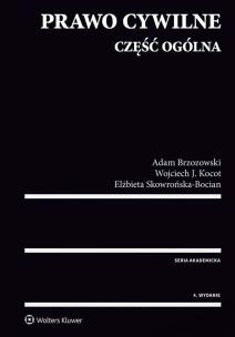 Okładka książki Prawo cywilne Część ogólna