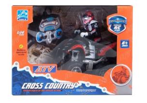 Opakowanie Quad zdalnie sterowany czerwony