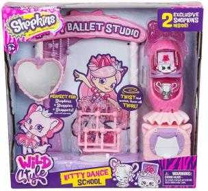 Opakowanie Shopkins S9 Wild Szkoła tańca Kitty zestaw