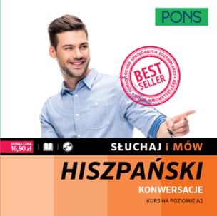Okładka książki Słuchaj i mów hiszpański konwersacje +CD