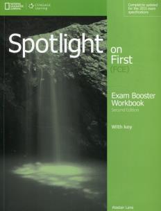 Okładka książki Spotlight on First Exam Booster Workbook + 2CD