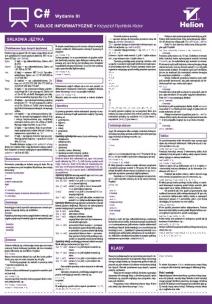 Okładka książki Tablice informatyczne C#