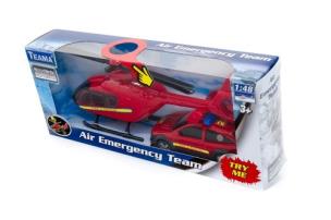 Opakowanie Teama helikopter i auto Straży Pożarnej 1:48
