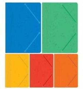 Opakowanie Teczka z gumką Interdruk A4 preszpan mix kolorów