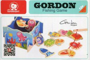 Opakowanie Top Bright Gra rybki magnetyczne