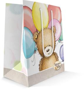 Opakowanie Torba prezentowa Popcorn Bear duża