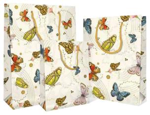 Opakowanie Torebka ozdobna BXS502080 Farfalle średnia