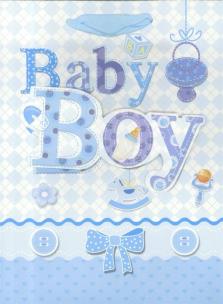 Opakowanie Torebka prezentowa L Baby Boy 1331-02