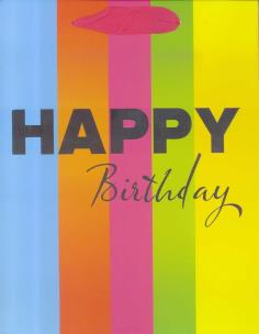 Opakowanie Torebka prezentowa L Happy Birthday 1323-2