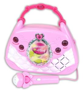 Opakowanie Torebka różowa z mikrofonem