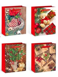 Opakowanie Torebka upominkowa 2215 M brokat