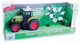 Traktor z przyczepą do siana. Wydawca: Playme. Multiszop.pl Opakowanie Traktor z przyczepą do siana