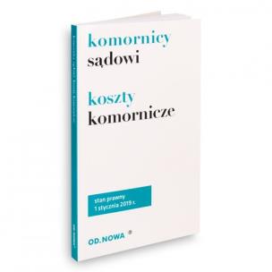 Ustawa o komornikach sądowych Koszty komornicze. Autor: Agnieszka Kaszok. Multiszop.pl Okładka książki Ustawa o komornikach sądowych Koszty komornicze
