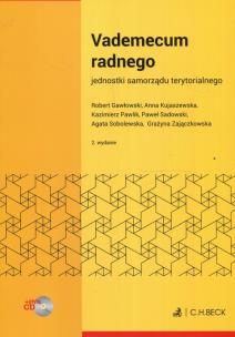 Okładka książki Vademecum radnego jednostki samorządu terytorialnego + CD