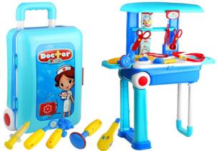 Opakowanie Walizka lekarska stolik apteczka akcesoria 2 w 1