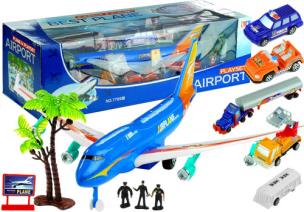 Opakowanie Wieloelementowy Zestaw Lotnisko Samolot Pojazdy