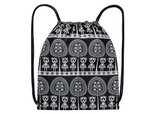 Opakowanie Worek - kurpiowski czarny FOLKSTAR