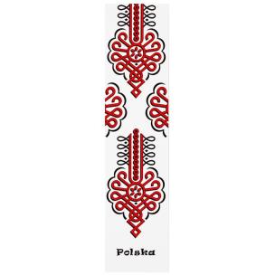 Opakowanie Zakładka do książki podhalańska biała FOLKSTAR