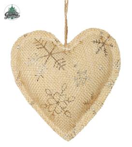 Opakowanie Zawieszka Serduszko 8 cm