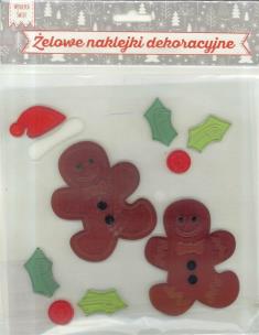 Opakowanie Żelowe naklejki dekoracyjne - BN ciasteczka