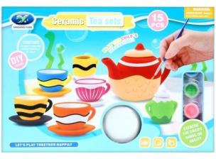 Opakowanie Zestaw kreatywny do malowania naczynia 15el