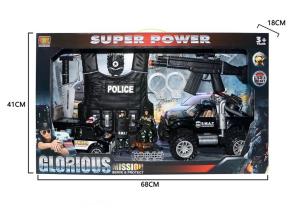 Opakowanie Zestaw policyjny z kamizelką