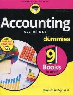 Okładka książki Accounting All-in-One For Dummies