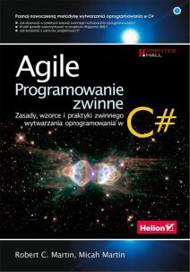 Okładka książki Agile Programowanie zwinne zasady wzorce i praktyki zwinnego wytwarzania oprogramowania w C# (prz
