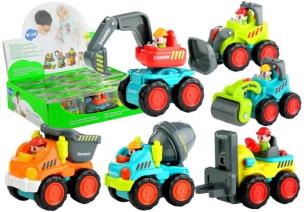 Opakowanie Autka Budowlane Dla Malucha Różne Rodzaje Plastik