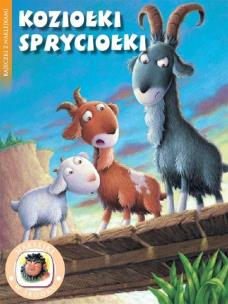 Okładka książki Bajeczki z naklejkami - Koziołki Spryciołki