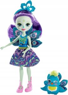 Opakowanie Barbie Enchantimals Lalka+zwierzątko Patter Peacock & Flap