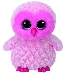 Opakowanie Beanie Boos twiggy - różowa sowa
