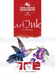 Opakowanie Blok artink A5 25 kartek 350G.