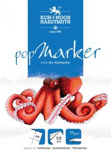 Opakowanie Blok popmarker A5 25 kartek 70G.