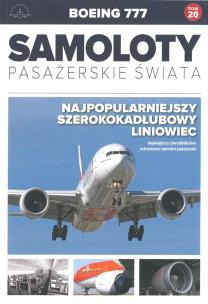 Okładka książki BOEING 777 SAMOLOTY PASAŻERSKIE ŚWIATA