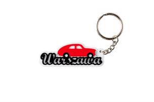 Opakowanie Brelok gumowy - Warszawa symbole FOLKSTAR