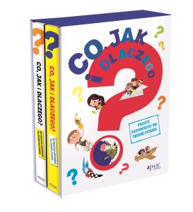 Okładka książki Co, jak i dlaczego 2 tomy wiedzy (pakiet w pudełku)