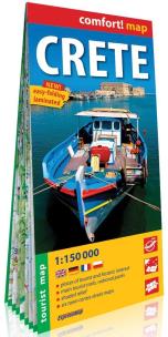 Okładka książki Comfort!map Crete (Kreta) 1:150 000 mapa w.2019