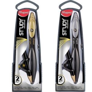 Opakowanie Cyrkiel Study Collector czarny + Ołówek MAPED