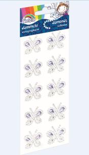Opakowanie Diamenciki samoprzylepne motyl GR-DS089 FIORELLO