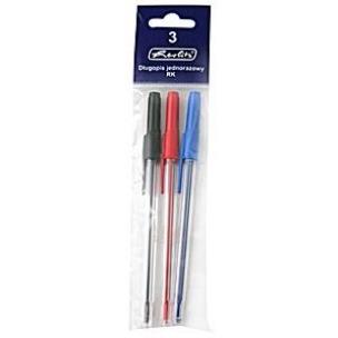 Opakowanie Długopis jednorazowy 3 sztuki biurkowy