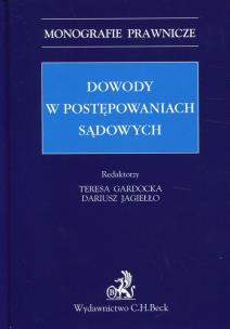 Opakowanie Dowody w postępowaniach sądowych