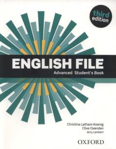 English File 3E Advanced SB w.2019. Autor: Clive Oxenden; Christina Latham-Koenig, Jerry Lam. Multiszop.pl Okładka książki English File 3E Advanced SB w.2019