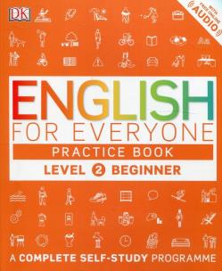 Okładka książki English for Everyone Practice Book Level 2 Beginner