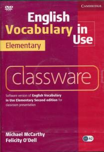 Okładka książki English Vocabulary in Use Elementary Classware
