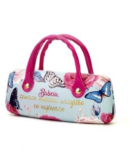 Opakowanie Etui na okulary, Babciu, zawsze widzisz wszystko co najlepsze, morskie