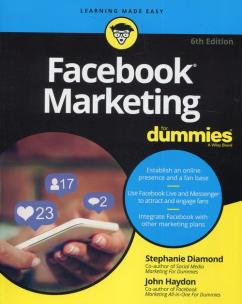 Okładka książki Facebook Marketing For Dummies