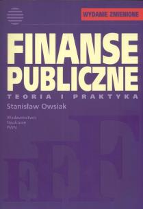Okładka książki Finanse publiczne Teoria i praktyka