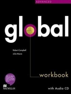 Okładka książki Global Advanced WB + CD MACMILLAN