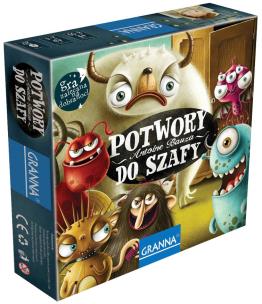 Okładka książki Gra - Potwory do szafy GRANNA